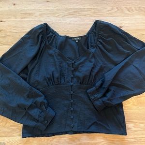 Gingham Corset Blouse